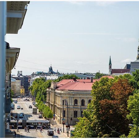 Apartmán Riga Park View Library Exteriér fotografie