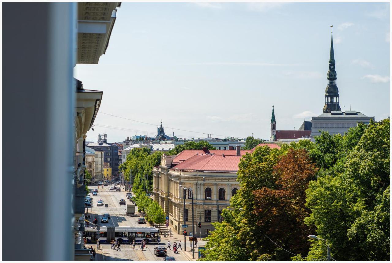 Apartmán Riga Park View Library Exteriér fotografie
