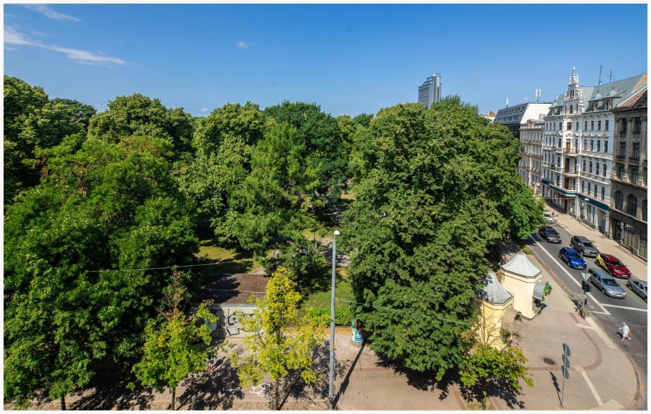 Apartmán Riga Park View Library Exteriér fotografie